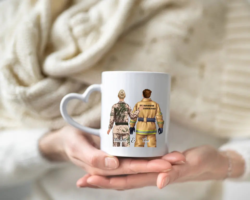 Persönliche Tasse | Rettung+Bundeswehr | 1-2 Personen |