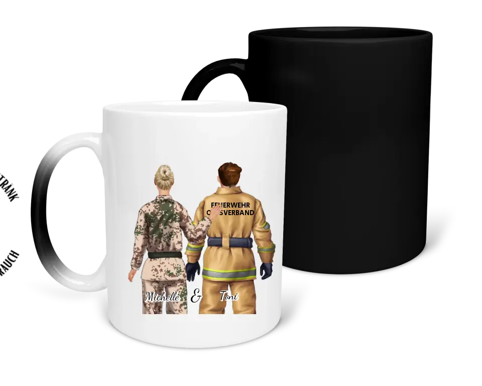 Persönliche Tasse | Rettung+Bundeswehr | 1-2 Personen |