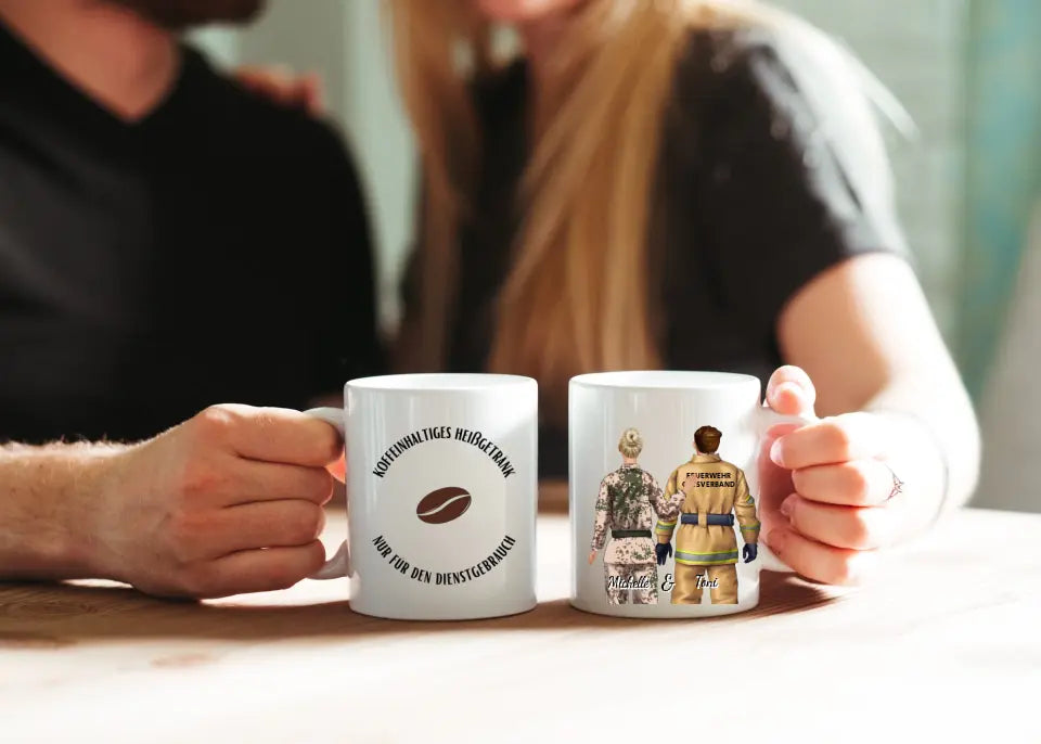 Persönliche Tasse | Rettung+Bundeswehr | 1-2 Personen |