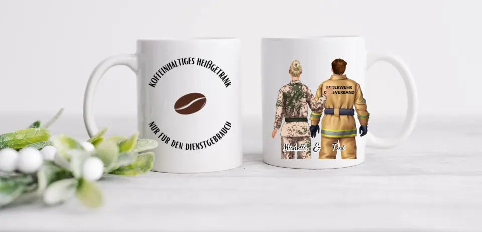 Persönliche Tasse | Rettung+Bundeswehr | 1-2 Personen |