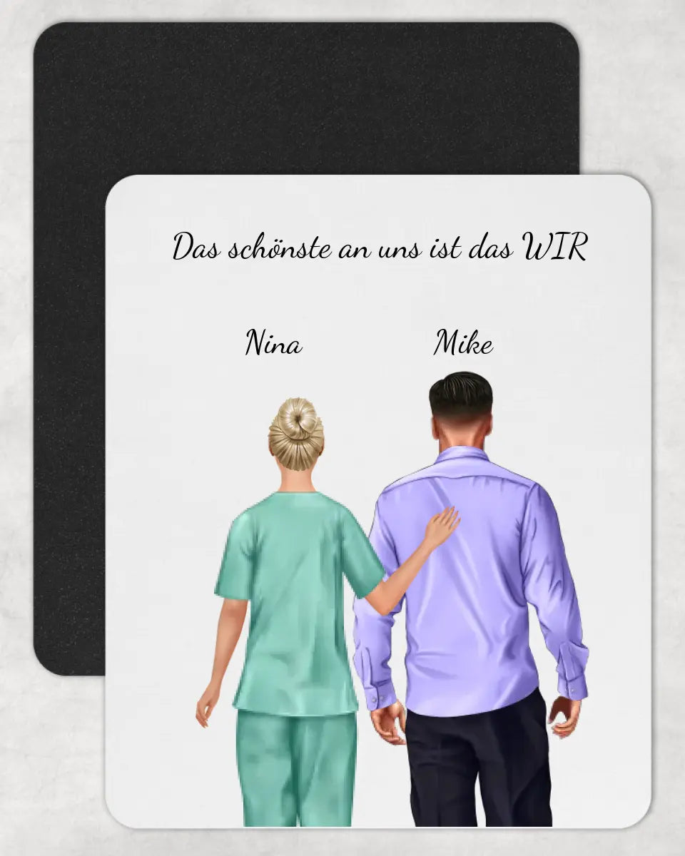 Persönliches Mauspad | Pflege + Zivil