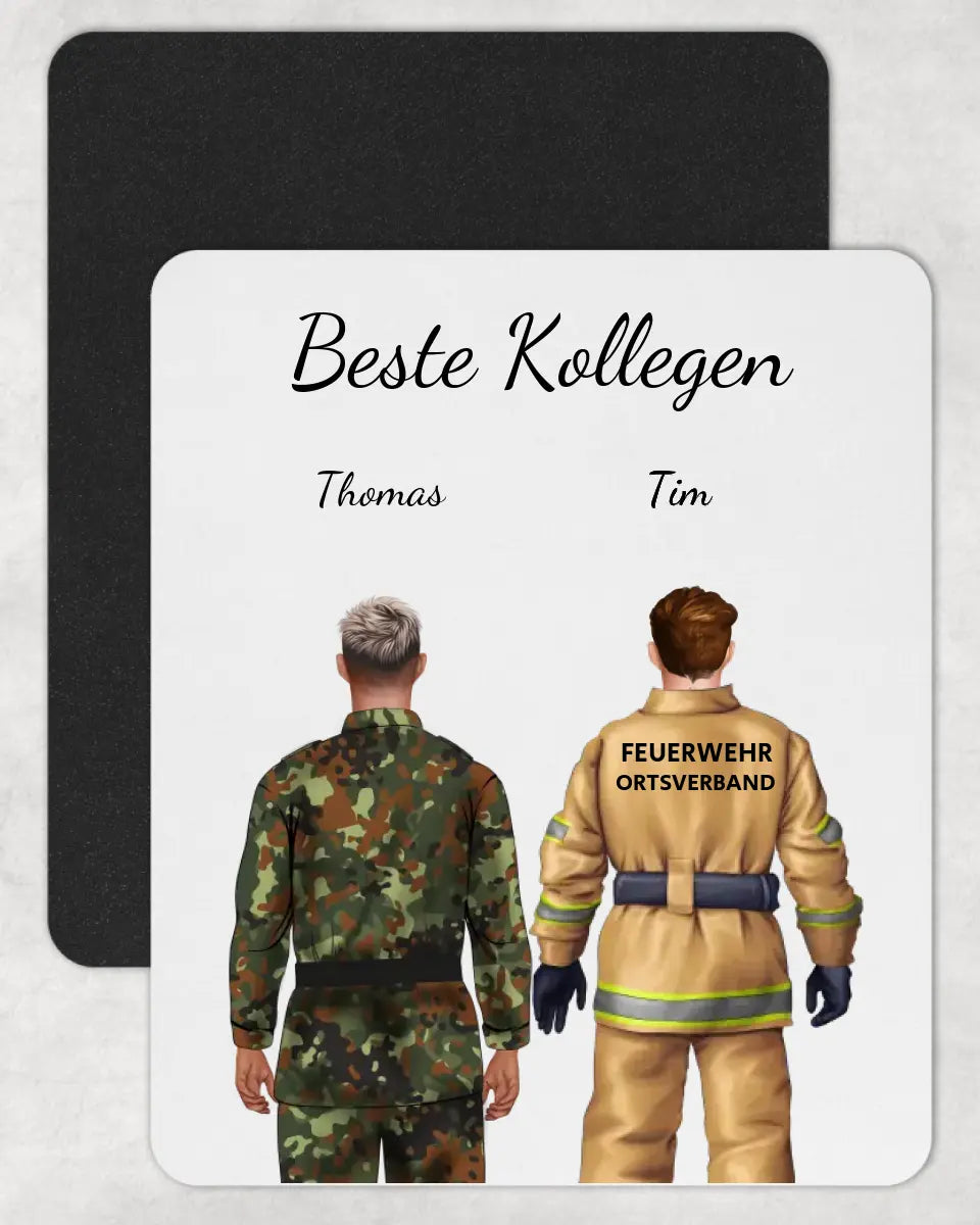 Persönliches Mauspad | Bundeswehr + Rettungskräfte