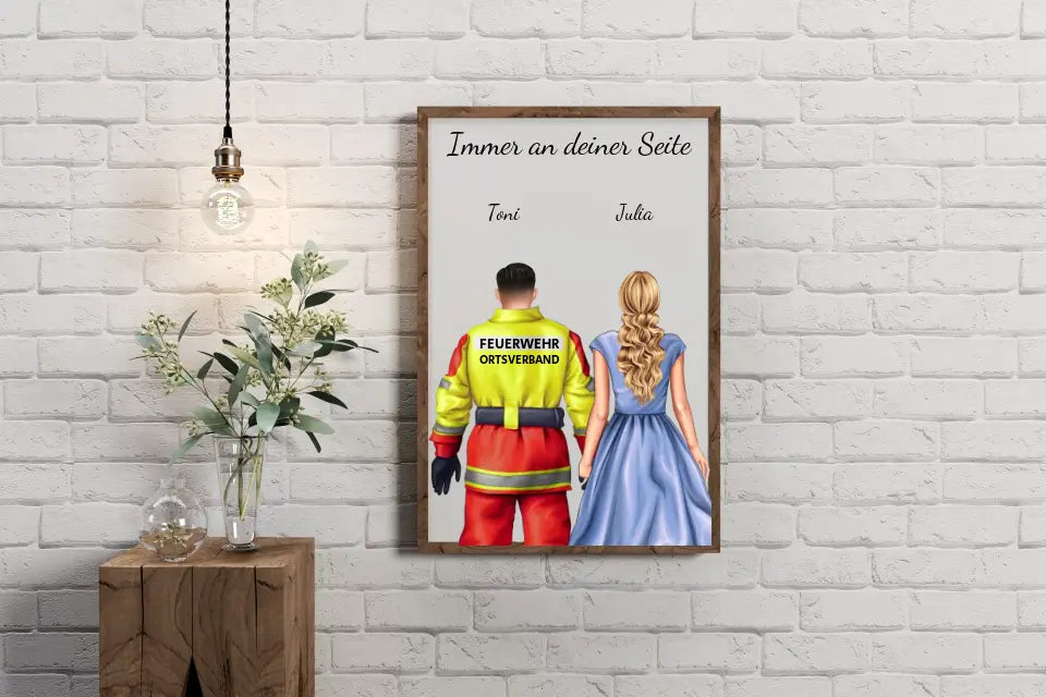 Persönliches Poster | Rettungskräfte + Zivil