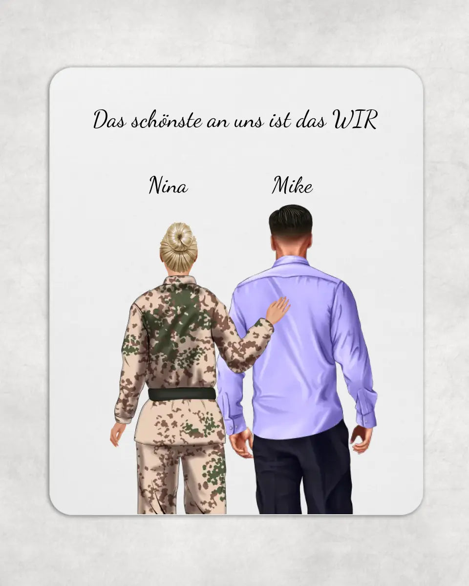 Persönliches Mauspad | Bundeswehr + Zivil
