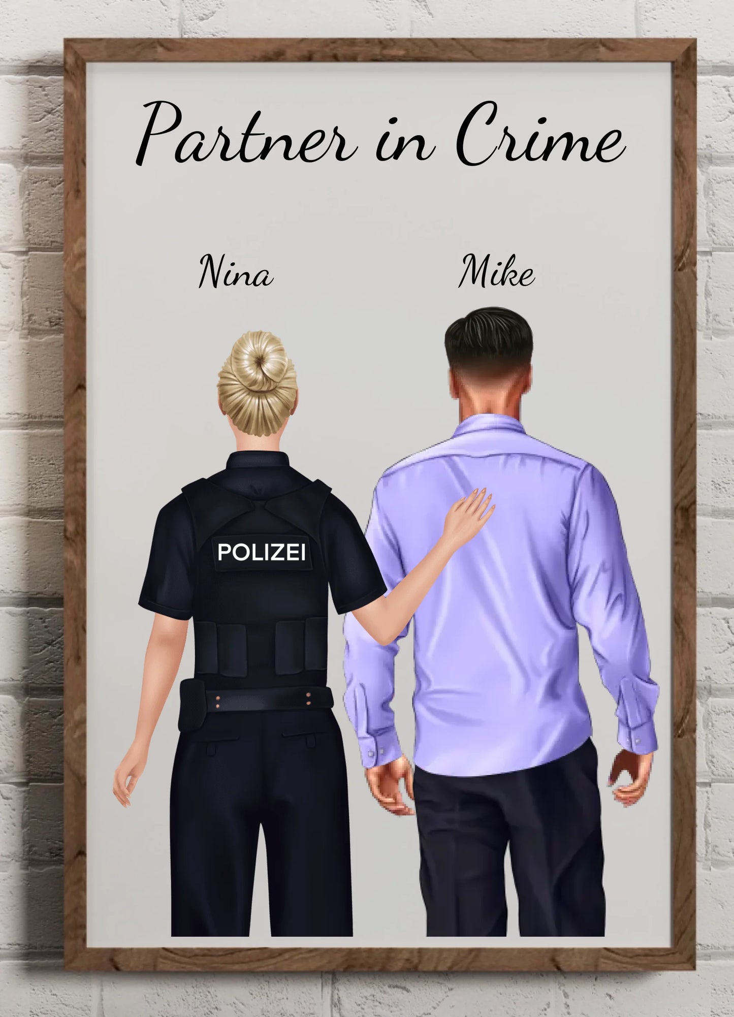 Persönliches Poster | Sicherheitskräfte + Zivil