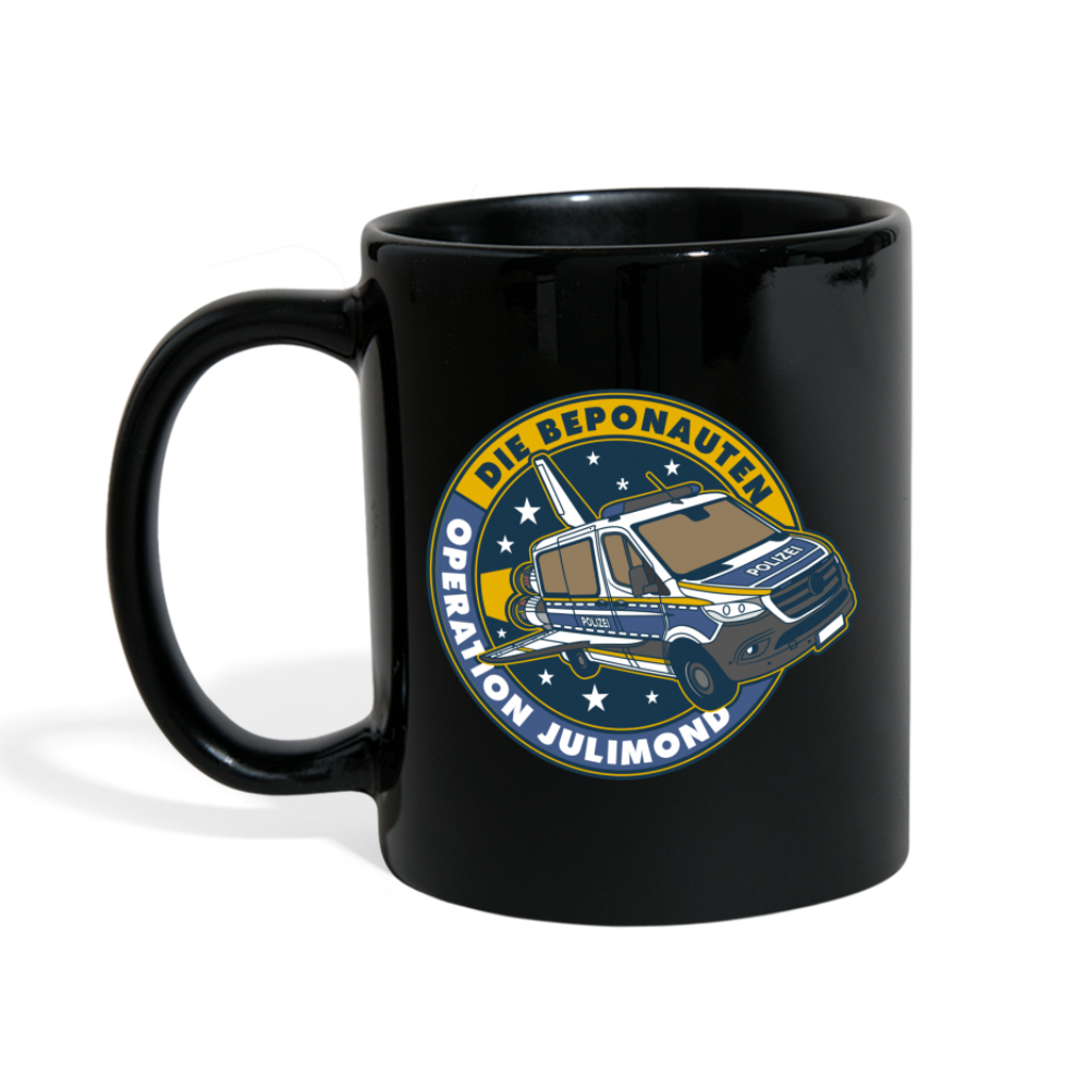 Beponauten Tasse - Schwarz, Bepo Tasse, Bereitschaftspolizist, Bereitschaftspolizei