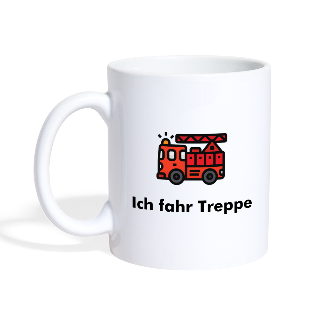 Drehleitertasse - weiß