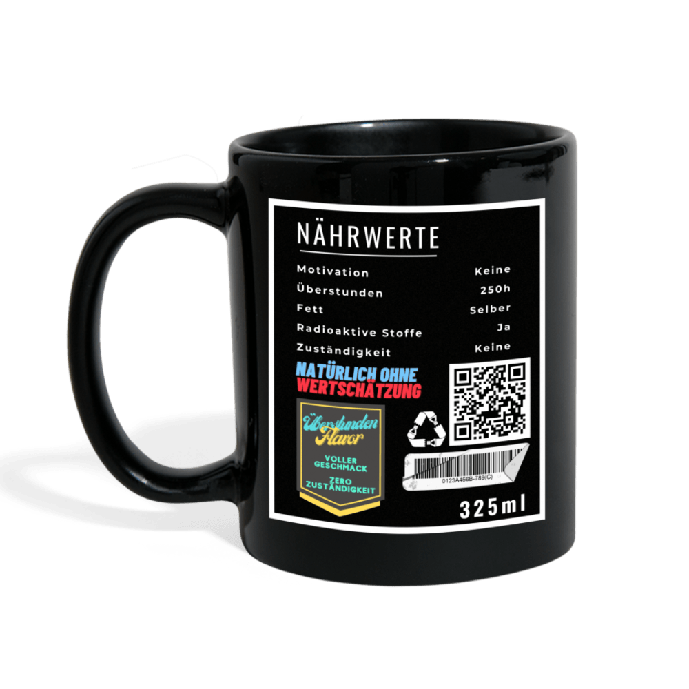 Dienstlich Geliefert Tasse - Überstunden Flavor - Dienstlich Geliefert Shop