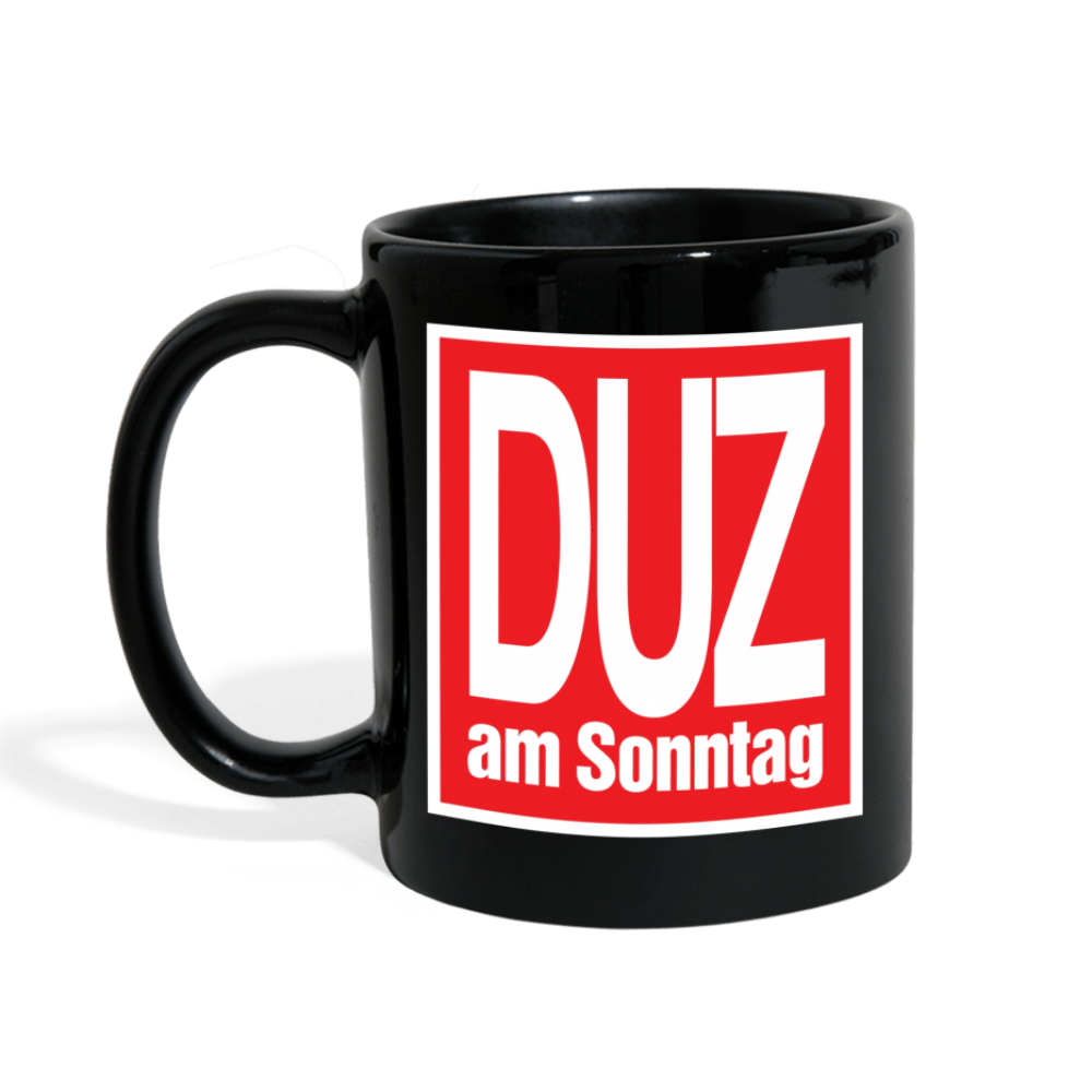 DUZ am Sonntag Tasse - Dienstlich Geliefert Shop, dienst zu ungünstigen Zeiten, Polizei