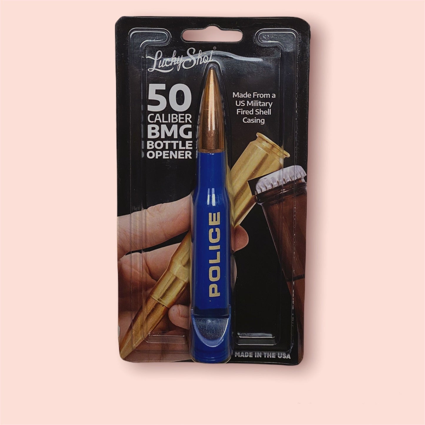 Flaschenöffner Kal. 50 - Dienstlich Geliefert Shop