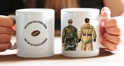 Persönliche Tasse | Bundeswehr + Rettungskräfte