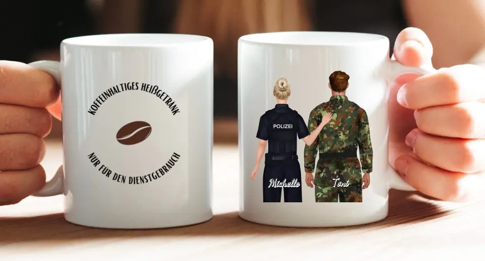 Persönliche Tasse | Bundeswehr + Sicherheitskräfte