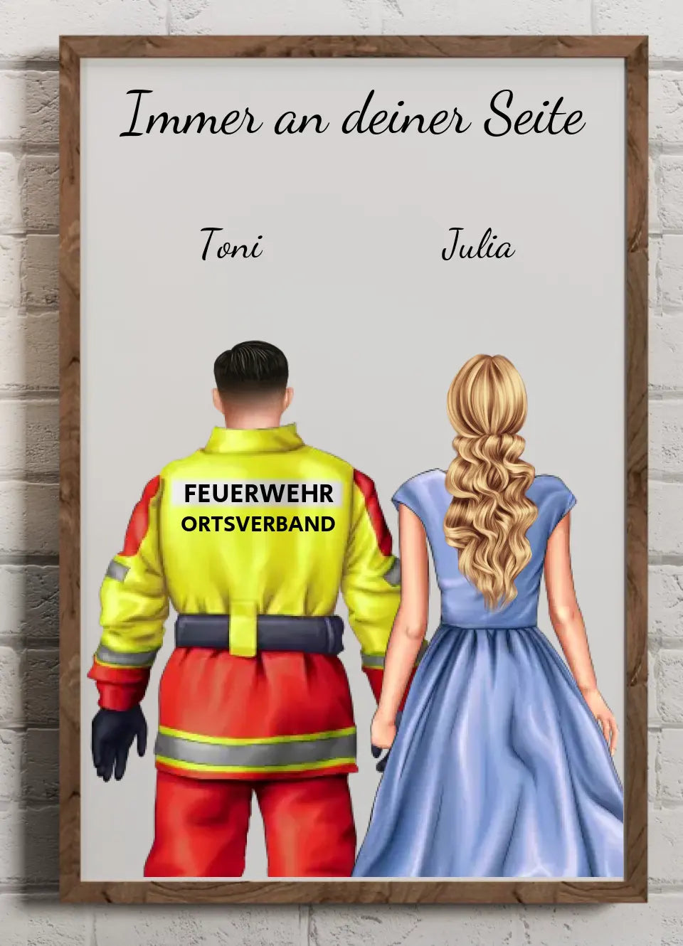 Persönliches Poster | Rettungskräfte + Zivil