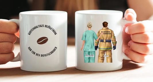 Persönliche Tasse | Rettungskräfte + Pflege