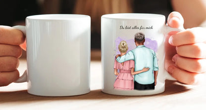 Persönliche Tasse | Couple im Arm