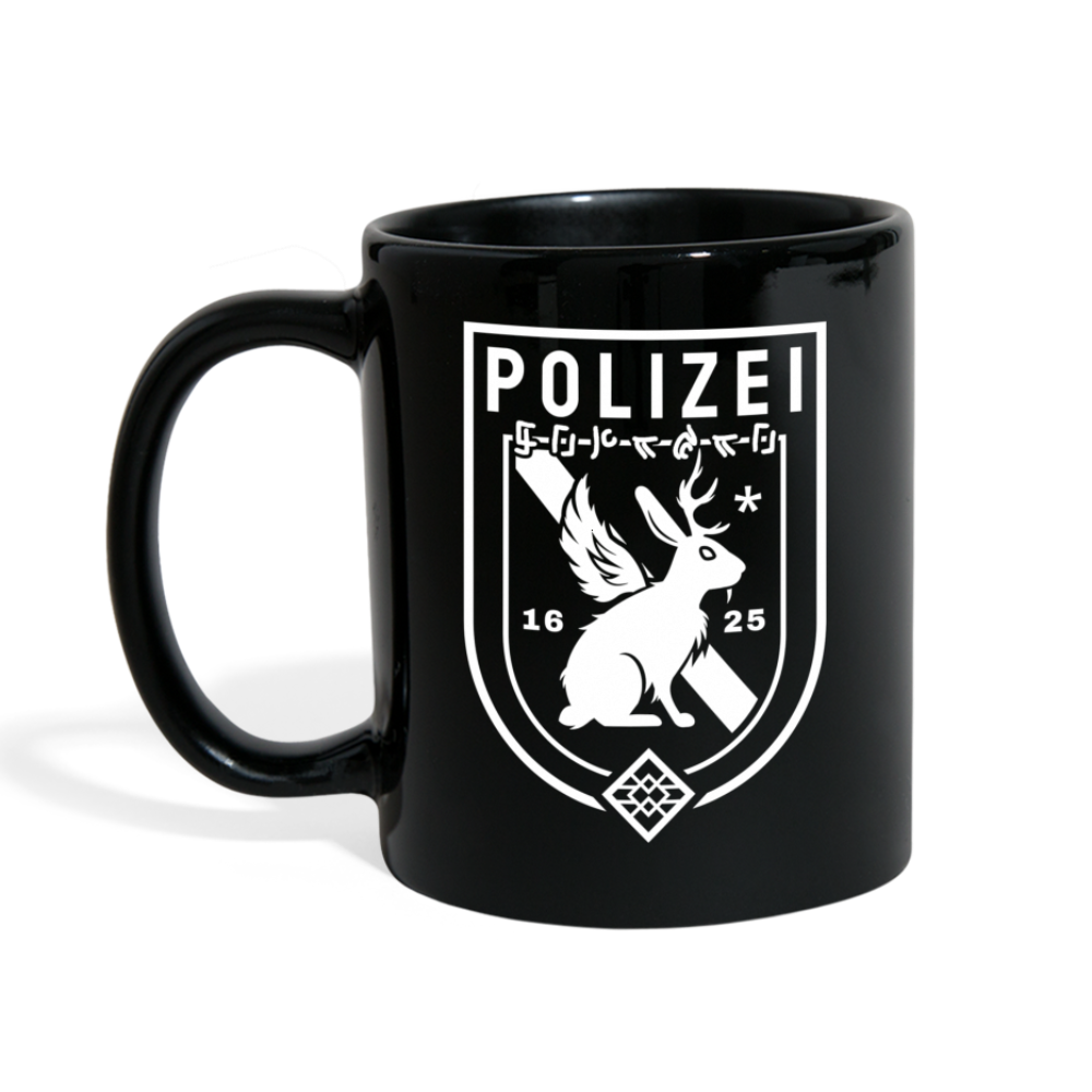 Paranormale Polizei Tasse - Schwarz