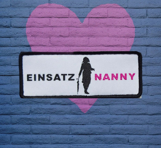 Einsatz-Nanny Patch - Dienstlich Geliefert Shop